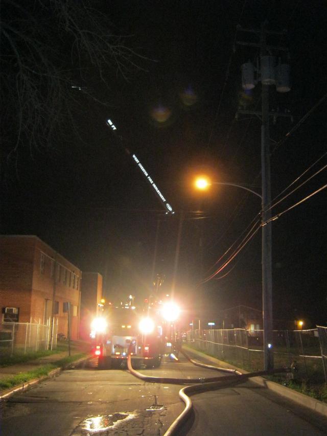 Grocery Store Products 2 Alarm Commercial Building Fire, April 2012.