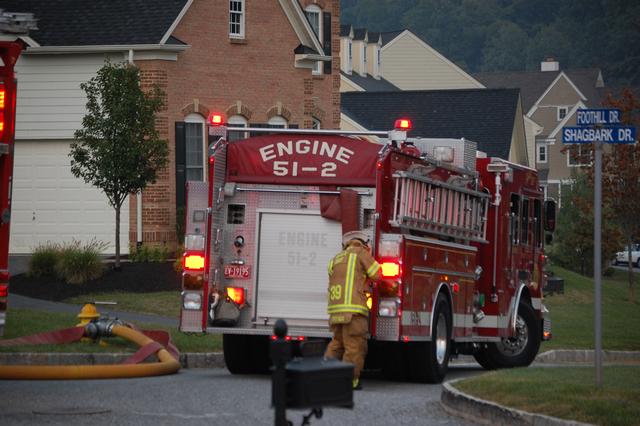 House Fire at the Tattersall development in West Bradford Township.  Assist to Station 39.  September 2007.