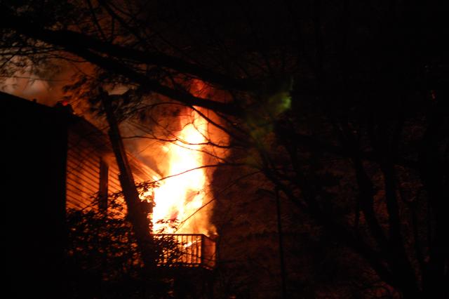House Fire on Ashbridge Road in West Goshen Township.  Side C.  December 2007.