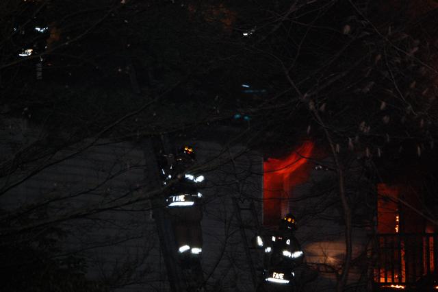House Fire on Ashbridge Road in West Goshen Township.  Side C.  December 2007.