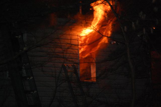 House Fire on Ashbridge Road in West Goshen Township.  Side C.  December 2007.