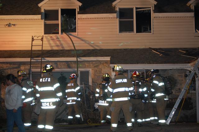 House Fire on Ashbridge Road in West Goshen Township.  Side A.  December 2007.