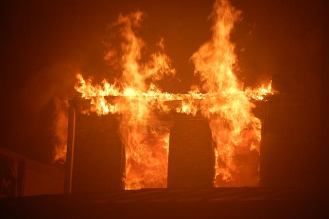 Dwelling Fire on W. Chestnut Street in West Chester Borough.  August 2007.
