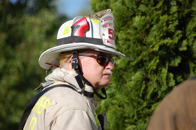 Reported Apartment Building Fire at WCU South Campus Housing in East Bradford Township.  Asst. Chief McClure running Operations.  May 2010.