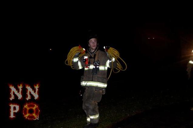 Christmas Day house fire in the 900 block of W Miner Street, East Bradford Township, December 2012.