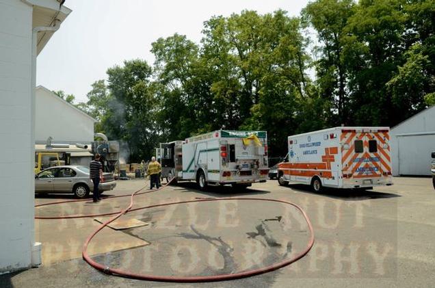 Commercial Building Fire in the 200 Block of S. Franklin Street, West Chester Borough, June 2012.