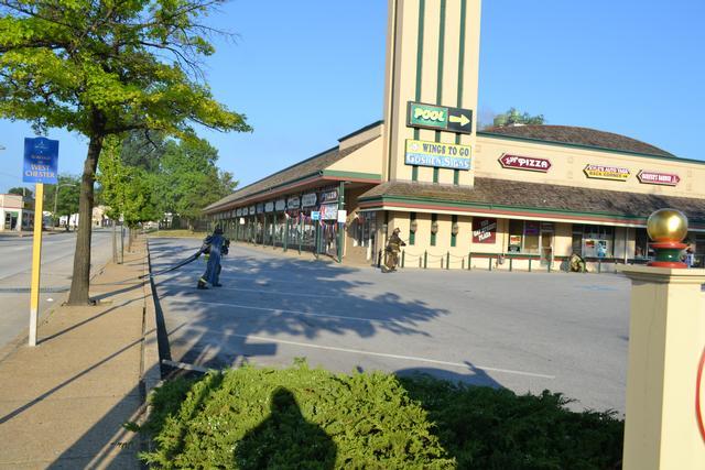 Commercial Building Fire in the Gay Street Plaza, West Chester Borough, July 2012.