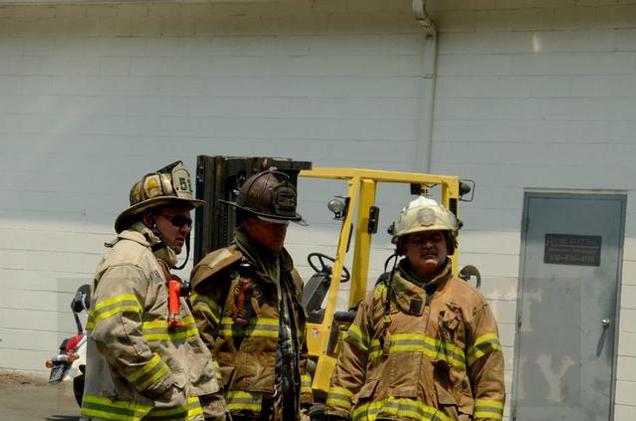 Commercial Building Fire in the 200 Block of S. Franklin Street, West Chester Borough, June 2012.