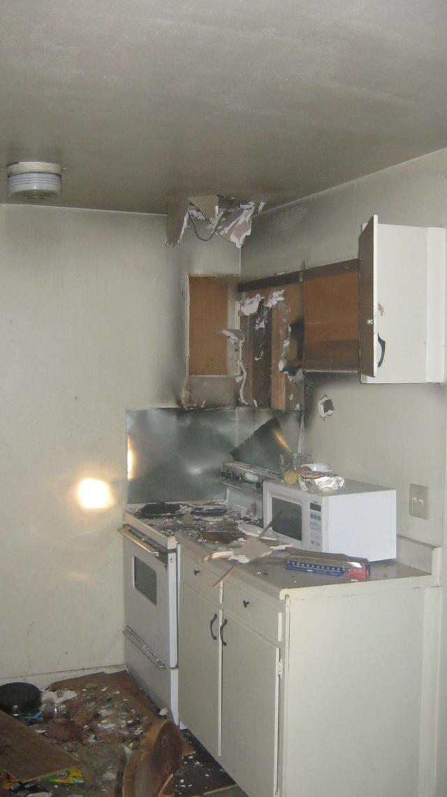 Kitchen Fire at the Brandywine Garden Apartments, West Chester Borough, June 2012.