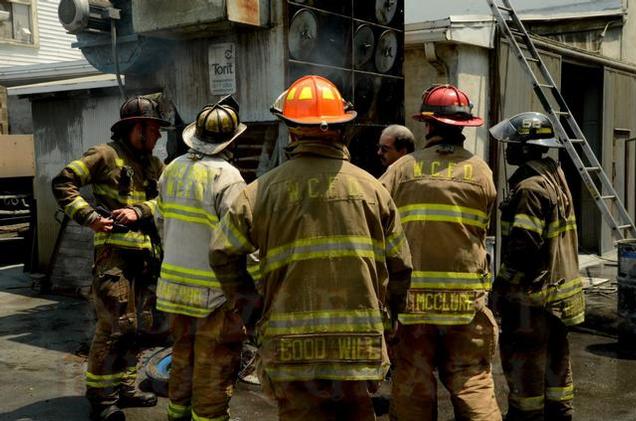 Commercial Building Fire in the 200 Block of S. Franklin Street, West Chester Borough, June 2012.