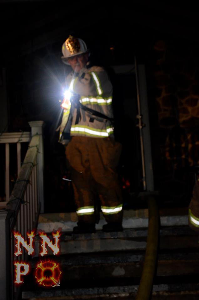 Christmas Day house fire in the 900 block of W Miner Street, East Bradford Township, December 2012.