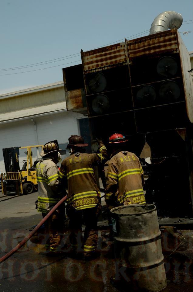 Commercial Building Fire in the 200 Block of S. Franklin Street, West Chester Borough, June 2012.