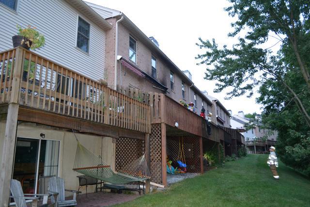 Deck Fire on Shropshire Dr, East Bradford Township, July 2012.