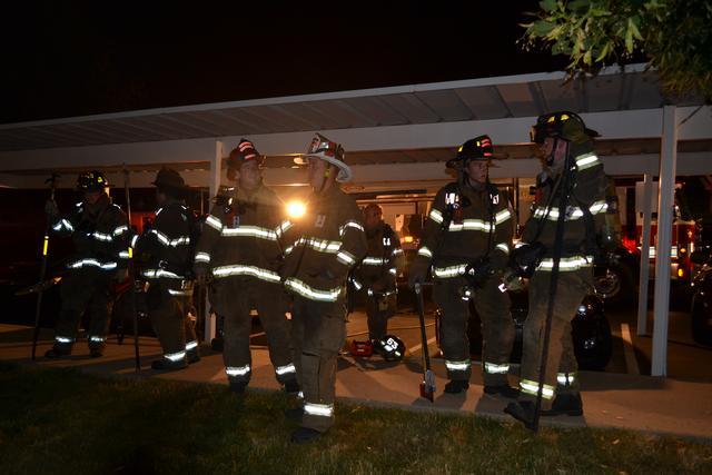 Apartment Fire, Skiles Blvd, Westtown Township, July 2012.