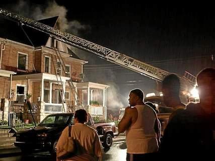 Assist to Coatesville Fire Department on a fatal house fire, 500 block of E Chestnut Street, September 2012.
