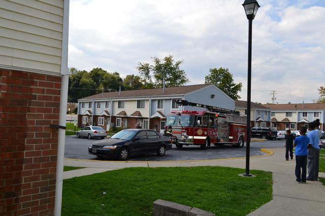 Apartment Fire in the 600 block of Downingtown Pike, West Chester Borough, September 2012.