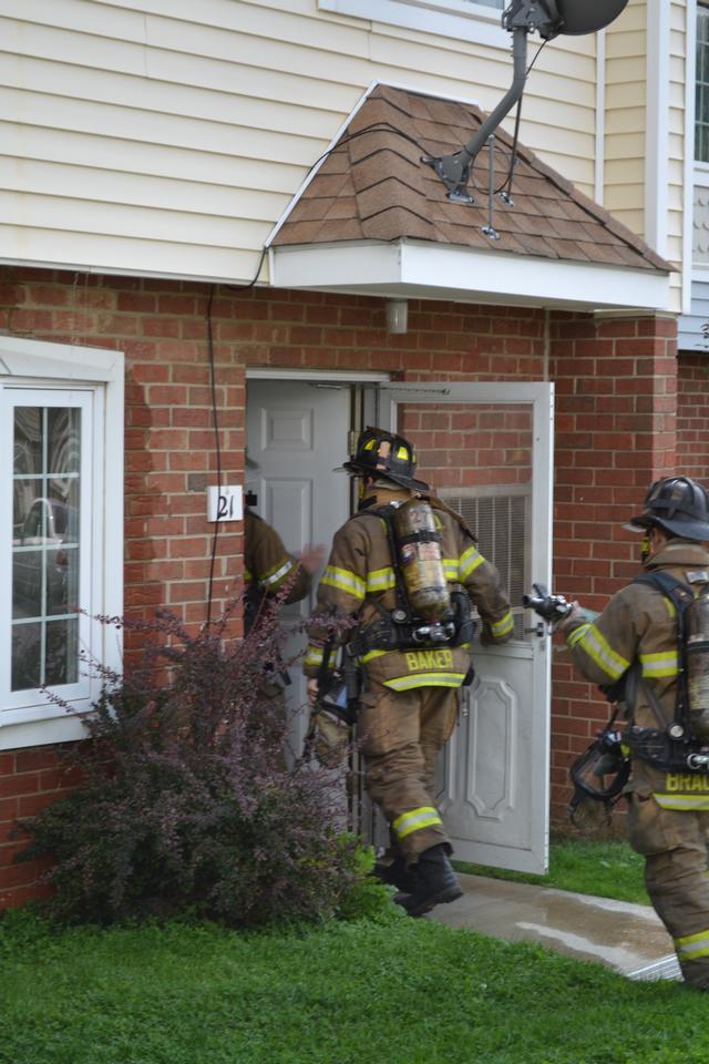 Apartment Fire in the 600 block of Downingtown Pike, West Chester Borough, September 2012.
