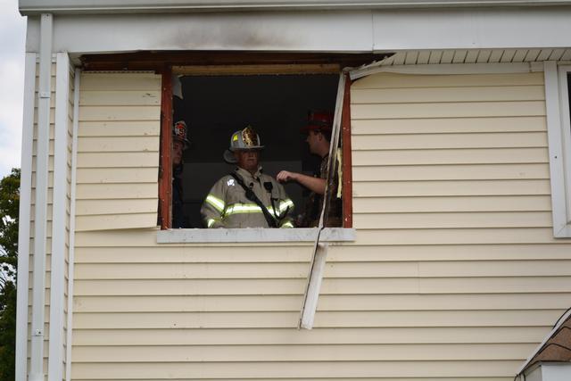 Apartment Fire in the 600 block of Downingtown Pike, West Chester Borough, September 2012.