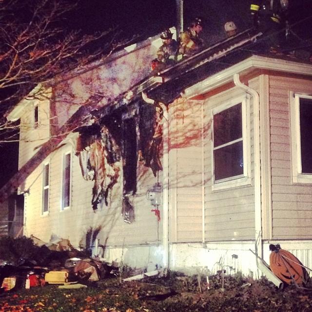 Fairview Avenue, East Bradford Township, November 2013.