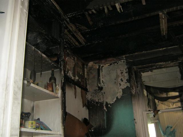 Apartment Fire in the 100 block of W Miner St, West Chester Borough, October 2012.
