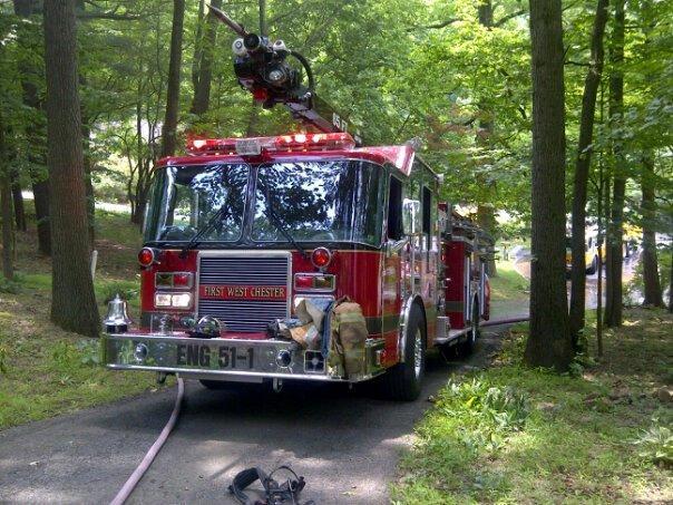 House Fire on Luara Ln in West Goshen Township, June 2012.