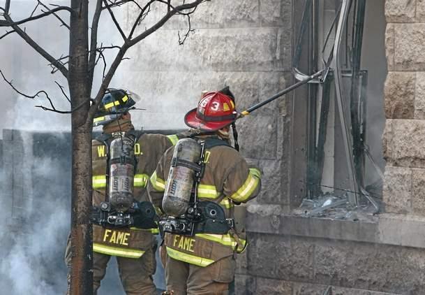 Apartment Fire at West Chester University, August 2012.