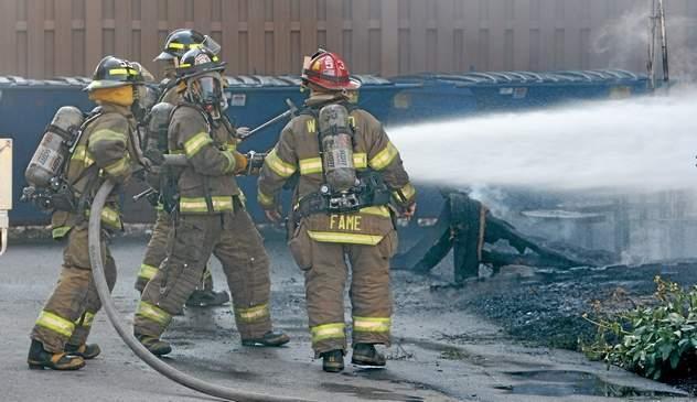Apartment Fire at West Chester University, August 2012.