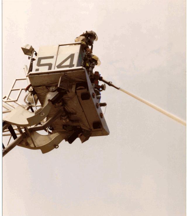 Multi Alarm Apartment Building Fire, Seven Oaks Apartments, West Chester Borough.  August 1992.