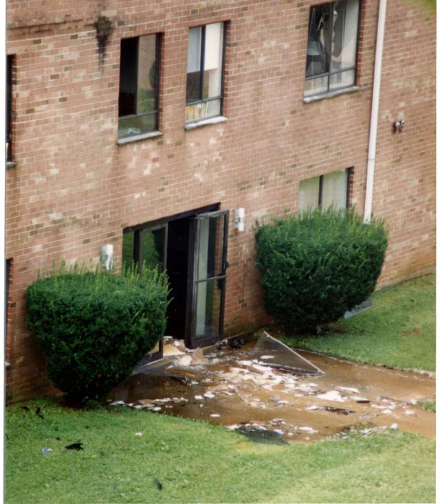 Multi Alarm Apartment Building Fire, Seven Oaks Apartments, West Chester Borough.  August 1992.