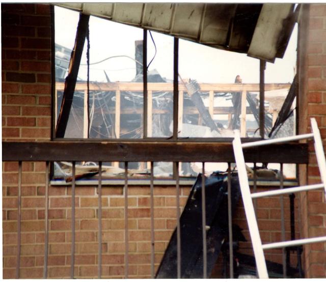Multi Alarm Apartment Building Fire, Seven Oaks Apartments, West Chester Borough.  August 1992.