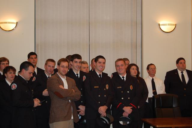 Chief Officer's swearing in, 2008.